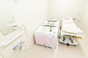 機械浴による入浴も可能です