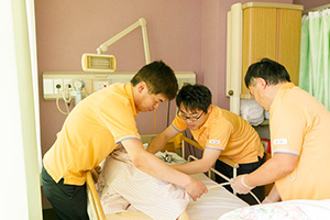 療養病棟の様子