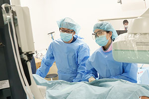 心臓カテーテル検査入院